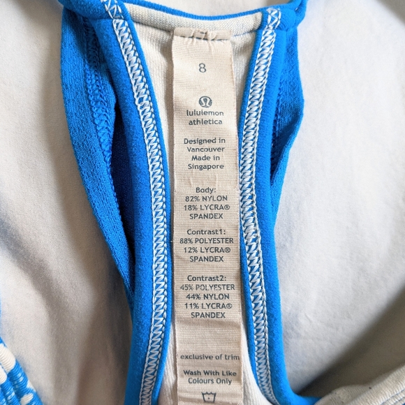 Lululemon no limits tank size 8 - Picture 9 of 12
